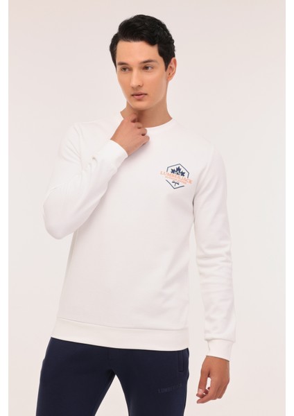Ml Terry 16sd4013 4pr Ekru Erkek Sweatshirt