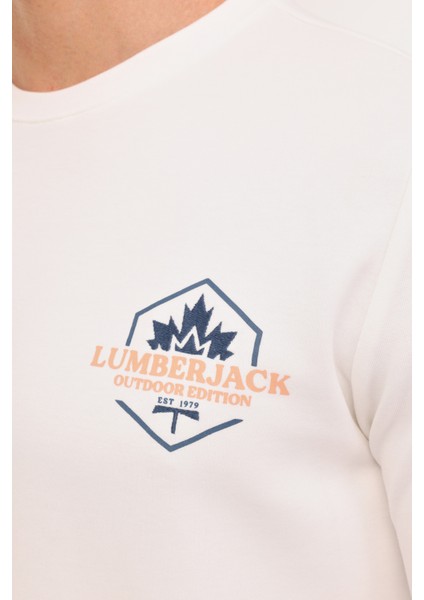 Ml Terry 16sd4013 4pr Ekru Erkek Sweatshirt