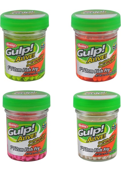 Gulp Alive Fish Fry 2cm Lrf Silikon Yemi