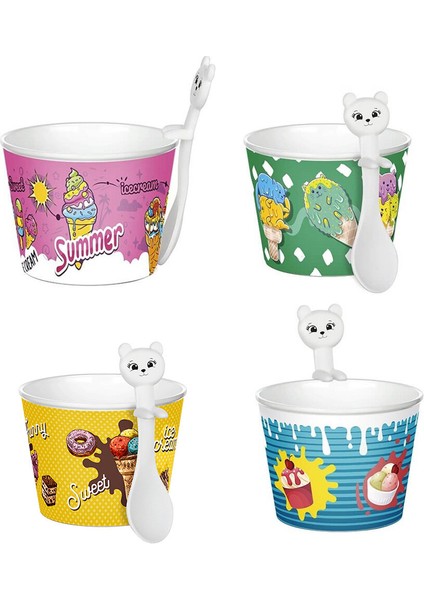 Cupice Dondurma Seti 4 Lü