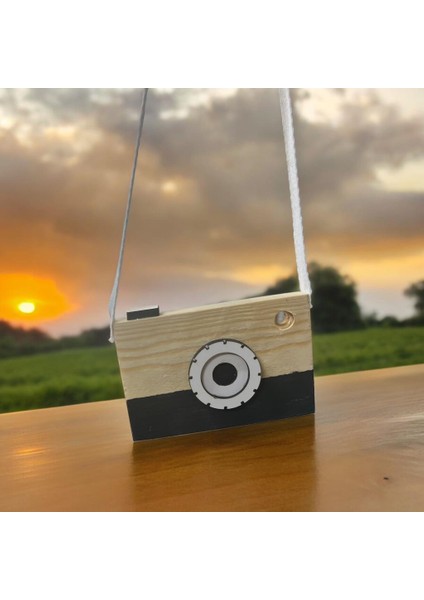 Ahşap Oyuncak Hediyelik Fotoğraf Makinesi Waldorf Oyuncak fiyatları