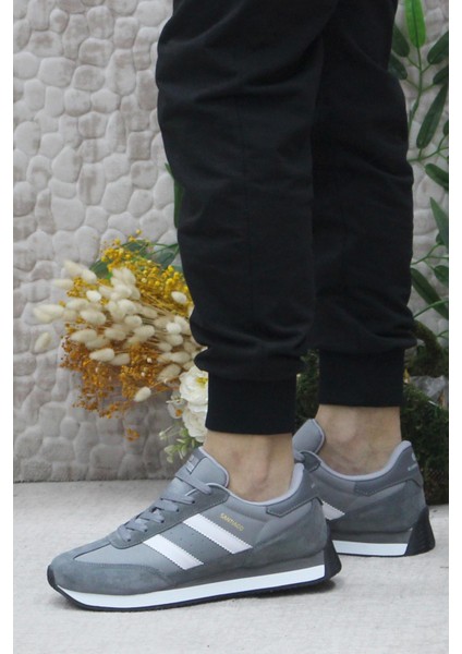 101 24985 Gri Orijinal Ürün Erkek Sneaker Ayakkabı