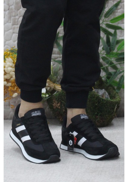 101 24985 Siyah Beyaz Orijinal Ürün Erkek Sneaker Ayakkabı