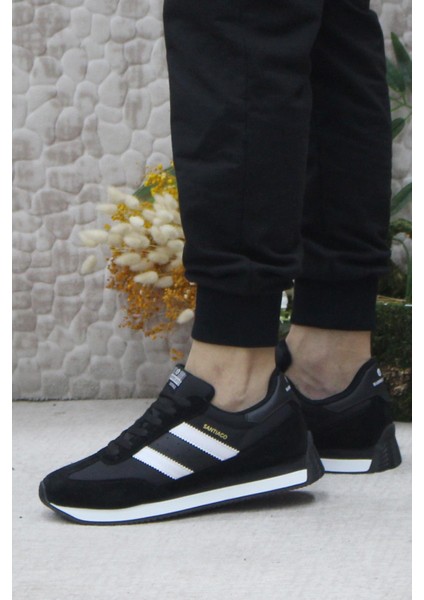 101 24985 Siyah Beyaz Orijinal Ürün Erkek Sneaker Ayakkabı
