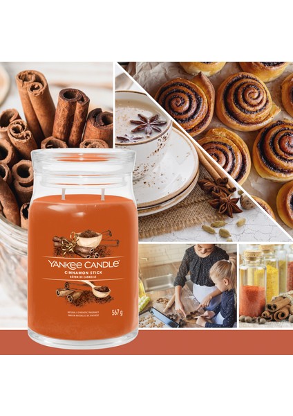 Cinnamon Stick Signature Büyük Mum