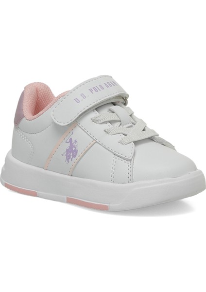 U.S. Polo Assn. Travıs Jr 4pr Beyaz Kız Çocuk Sneaker