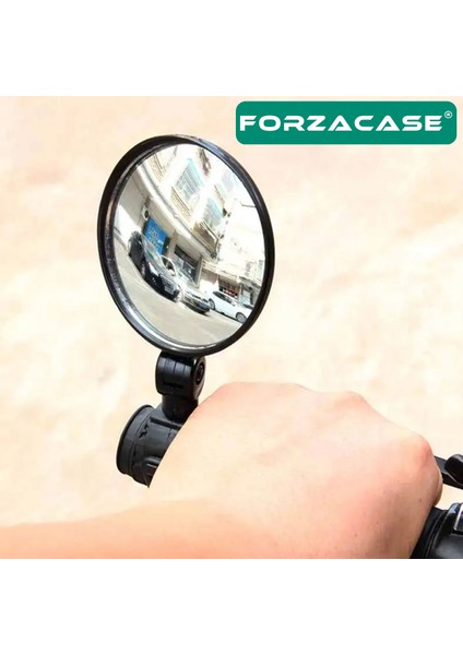 2 Adet Geniş Açılı Elektrikli Bisiklet Scooter Dikiz Aynası 8 cm Çap - FC619 modelleri