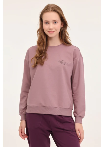 Wb Anna 16 4pr Pastel Mor Kadın Sweatshirt