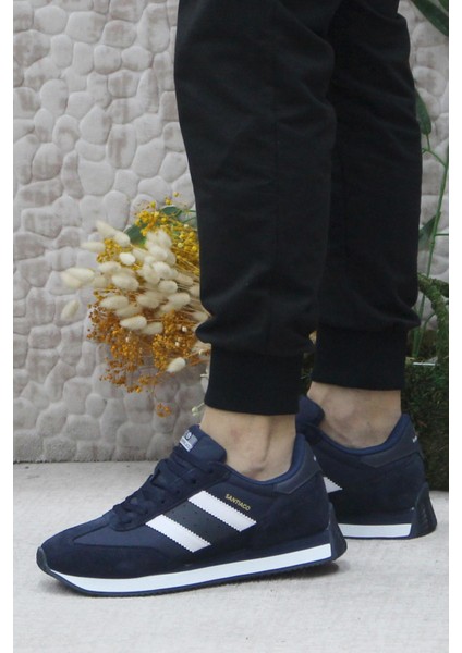 101 24985 Lacivert Beyaz Orijinal Ürün Erkek Sneaker Ayakkabı modelleri