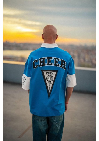 Cheer Oversize Polo Tişört