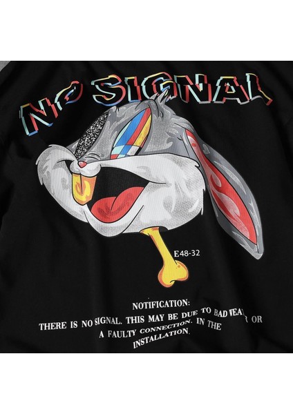 No Signal Baskılı Tişört fiyatları