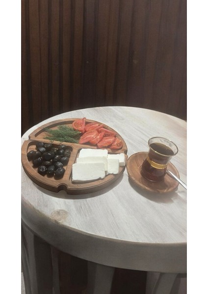 3 Bölmeli Kahvaltılık Ikramlık