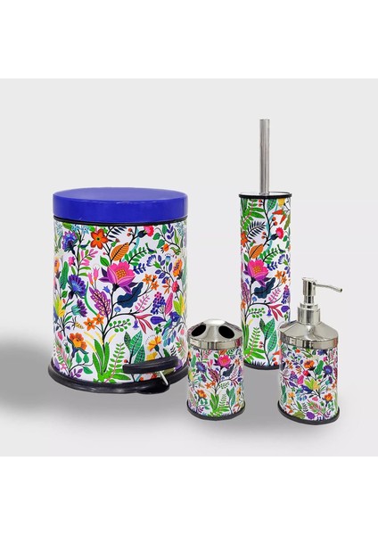 4'Lü Banyo Seti Desenli (403400-5)