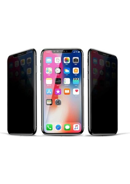 15 Plus İçin Hayalet Ekran Koruyucu Yandan Görünmeyen Ekranı Tam Kaplayan Gizlilik Filtreli Görünmez Full Cam Ekran Koruma Privacy Cam Koruyucu