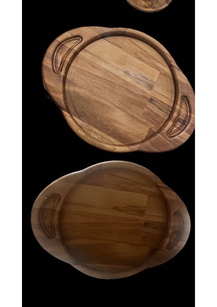 23*30*1.8 cm Kayın Ağacı Servis ve Sunum Tepsisi,ikramlık