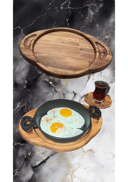 23*30*1.8 cm Kayın Ağacı Servis ve Sunum Tepsisi,ikramlık modelleri