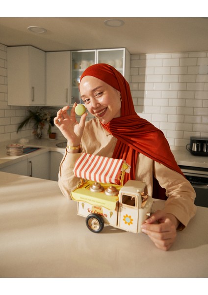 Kadın Tesettür Kiremit Penye Şal fiyatları