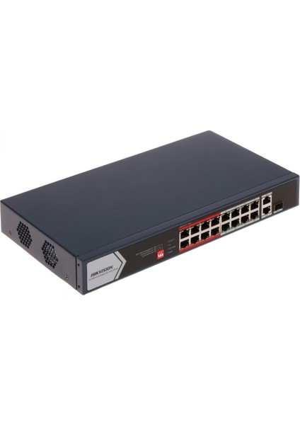 16 Port Poe Switch , 2 x Gbit Uplink ,1 x Sfp