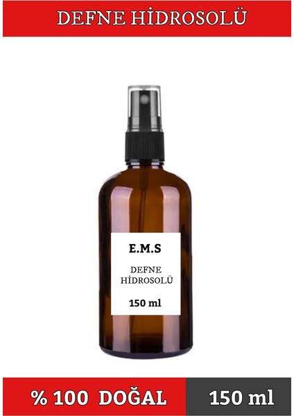 Defne Suyu - Defne Hidrosolü - Defne Tonik Saç Bakımı - Cilt Bakımı % 100 Saf 150 ml