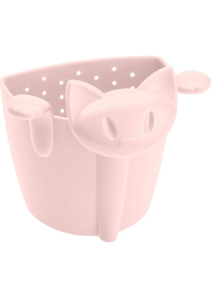 Açık Pembe Kedili Çay Süzgeci