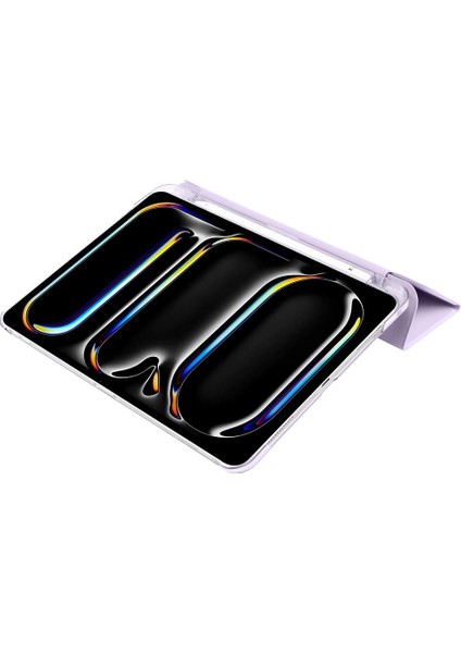 iPad Pro 11 2. 3. 4. Nesil Uyumlu Kapaklı Kılıf Kalem Bölmeli Standlı Smart Akıllı Kapak Uyku Modlu