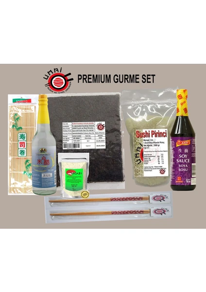 Premium Sushi Gurme Set/ Suşi Seti