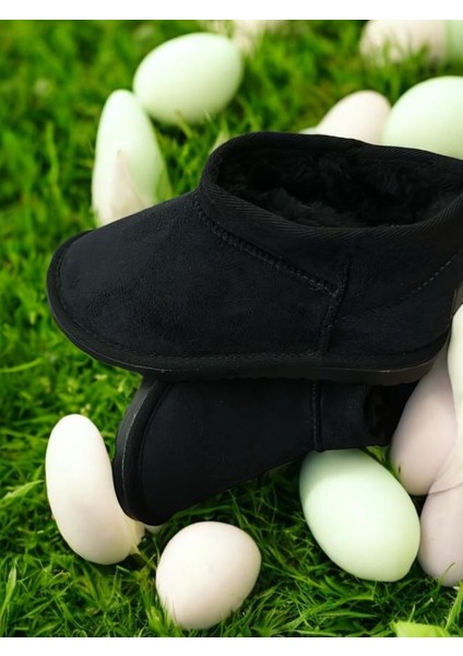 Inantaş Çocuk Siyah Ultra Mini Içi Yünlü Bot Unisex Çocuk Çizme modelleri