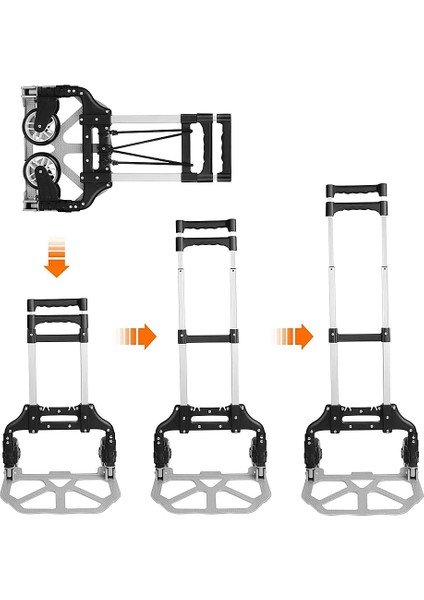 Katlanabilir El Arabası ve Çanta,katlanır pazar arabası