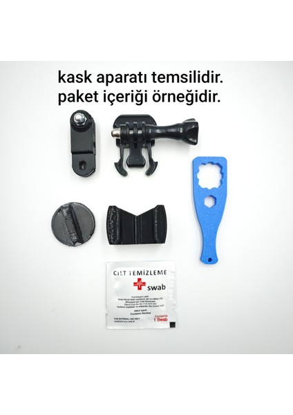 Agv Compact Sv / St Kask hariç sadece aksiyon kamera çene aparatı chin mount