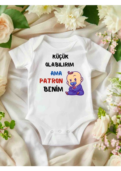 Isimli Baskılı Bebek Zıbın Çıtçıtlı Atlet Kişiye Özel Baskı