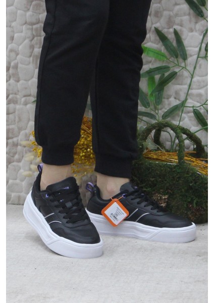 Adexa Pu W Siyah Beyaz Hafif Rahat Orijinal Ürün Sneaker Kadın Ayakkabı fiyatları