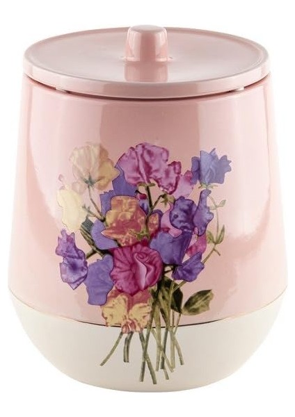 Pınk-Flower Çöp Kovası D-20104