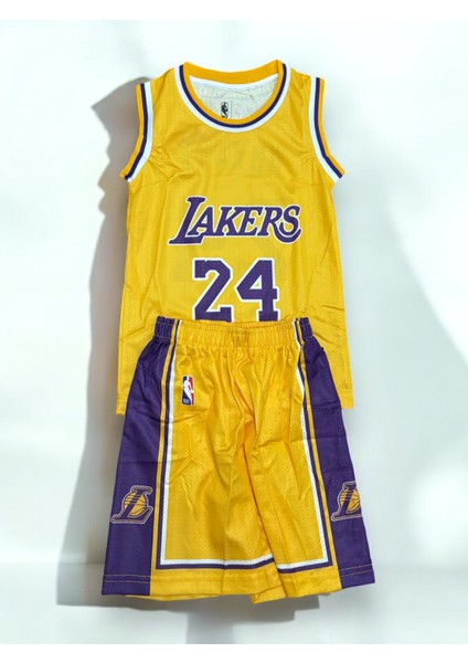 Los Angeles Lakers Kobe Bryant NBA Çocuk Basketbol Forması