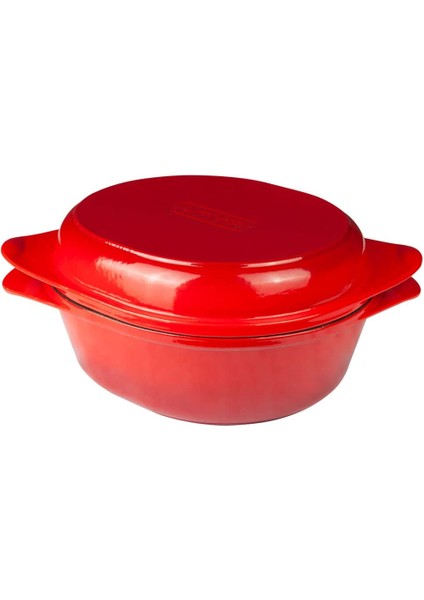 Lv P Ek 2427 Metal Dikdörtgen Ekmek Tenceresi, 24X27,KIRMIZI
