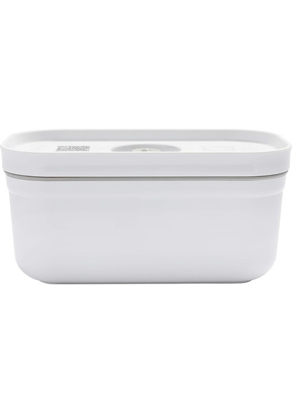 Fresh & S Vakumlu Yemek Taşıma Kabı, S, Plastik, Beyaz-Gri