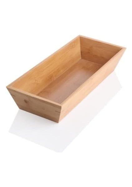 Bambu Ekmek Sepeti 33X15X7CM, Evonox Bambu Ekmeklik, Bambu Ekmek Sunumluk