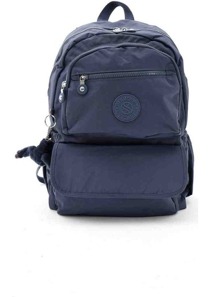 Su Gecirmeyen Klinkır Kumaş Cok Bolmeli Sırt Çantası