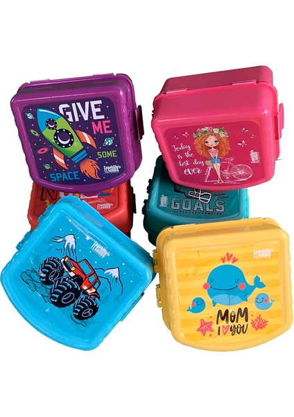 Bölmeli Beslenme Çantası / 4 Göz Beslenme Saklama Kabı Kutusu