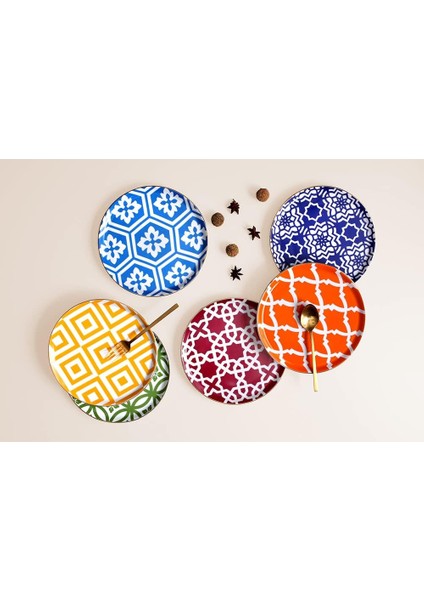 Morocco 6lı Servis Takımı 28CM