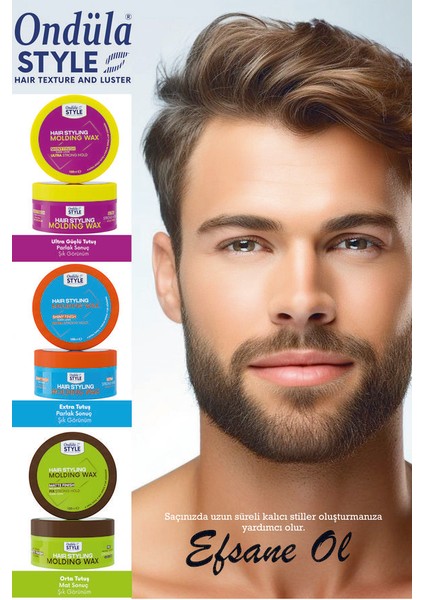 Molding Wax Saç Şekillendirici 150 ml fiyatları