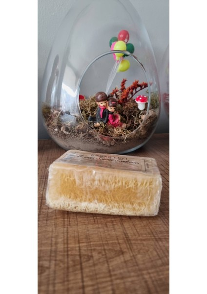 Kabak Lifli Keçi Sütlü Sabun 120 gr
