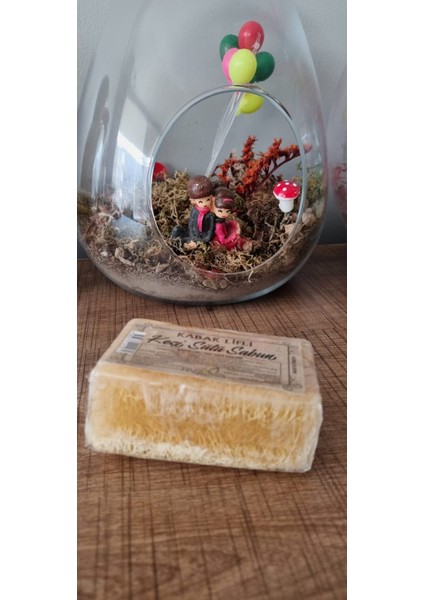 Kabak Lifli Keçi Sütlü Sabun 120 gr