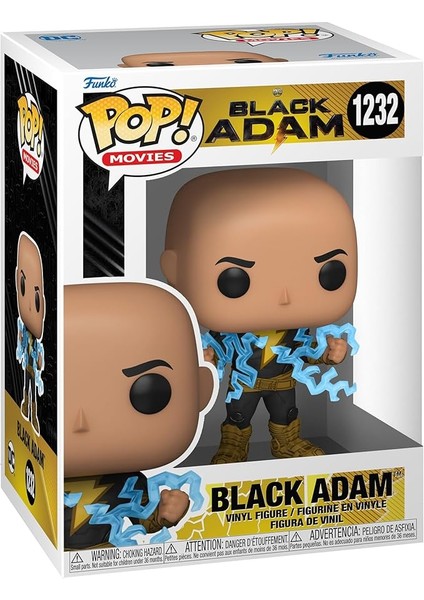 Funko Pop Figür: Movies - Black Adam - Atom Smasher Siyahadamışıklısandıklı