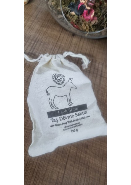 Eşek Sütlü Taş Dövme Sabun 120 gr