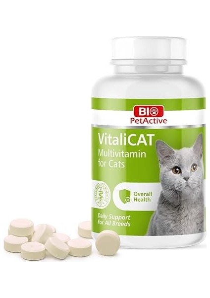 Vitalicat Kediler Için Multivitamin 150 Tablet Vitalicat Multivitamin