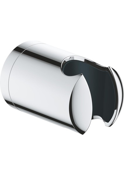 Vitalio Universal Duş Başlığı Tutucu, El Duşu Tutucu, Sabit, Quickglue S ile Montaj, Krom, 27958001