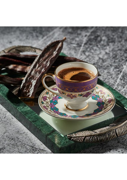 Sultani 110 ml 12 Parça 6 Kişilik Porselen Kahve Fincan Takımı 9-01120042 modelleri