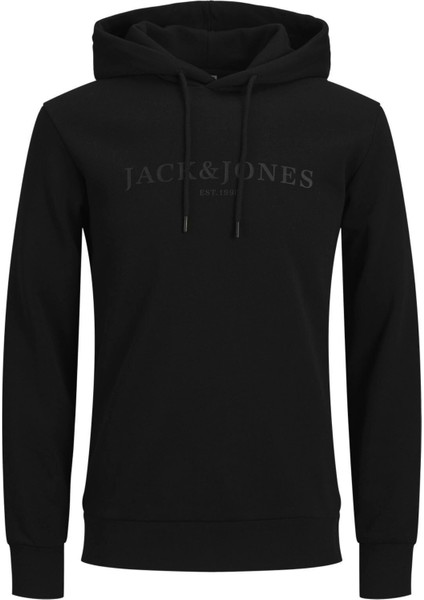 Erkek Göğüs Logo Baskılı Kapüşonlu Sweatshirt - Trap modelleri