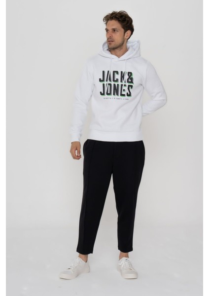 Erkek Logo Baskılı Kapüşonlu Sweatshirt - Grow fiyatları