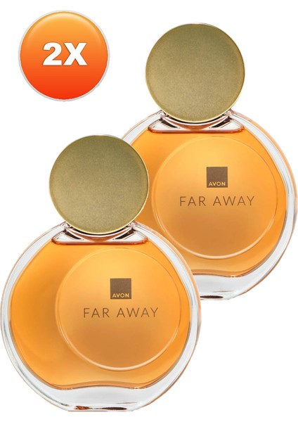 2 Adet Far Away Edp 50 ml Kadın Parfüm